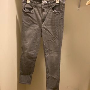 LOFT Light Gray Wash Jeggings Size 31/12P